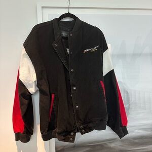 Black and Red racer Jacket